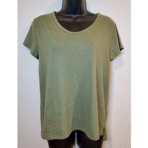 Army green tee